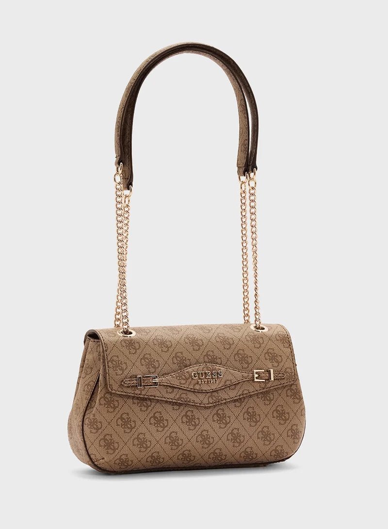 GUESS KATYA CONVERTIBLE FLAP CROSSBODY BAG - Crown Store