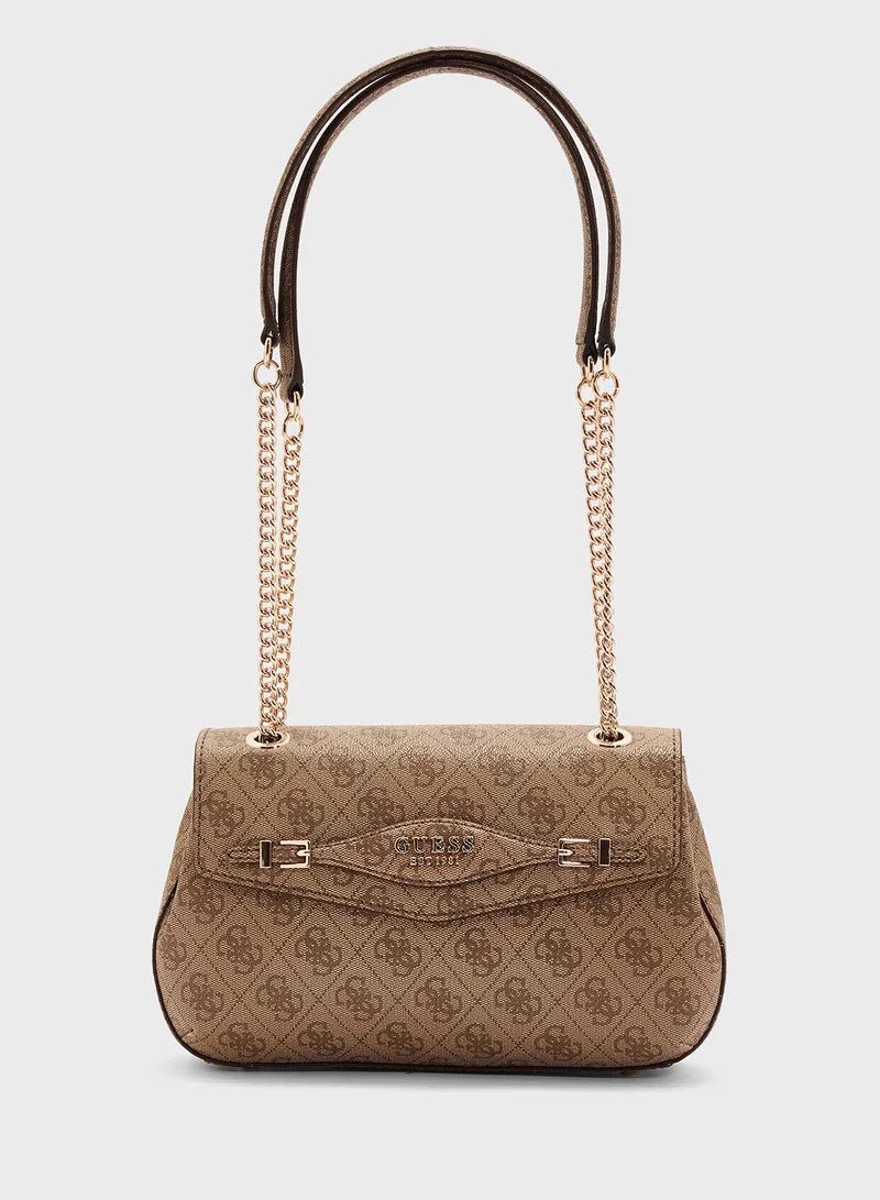 GUESS KATYA CONVERTIBLE FLAP CROSSBODY BAG - Crown Store