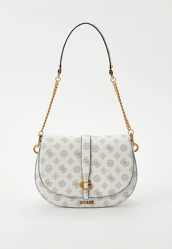 GUESS KUBA TRI-COMPARTMENT FLAP CROSSBODY BAG - Crown Store
