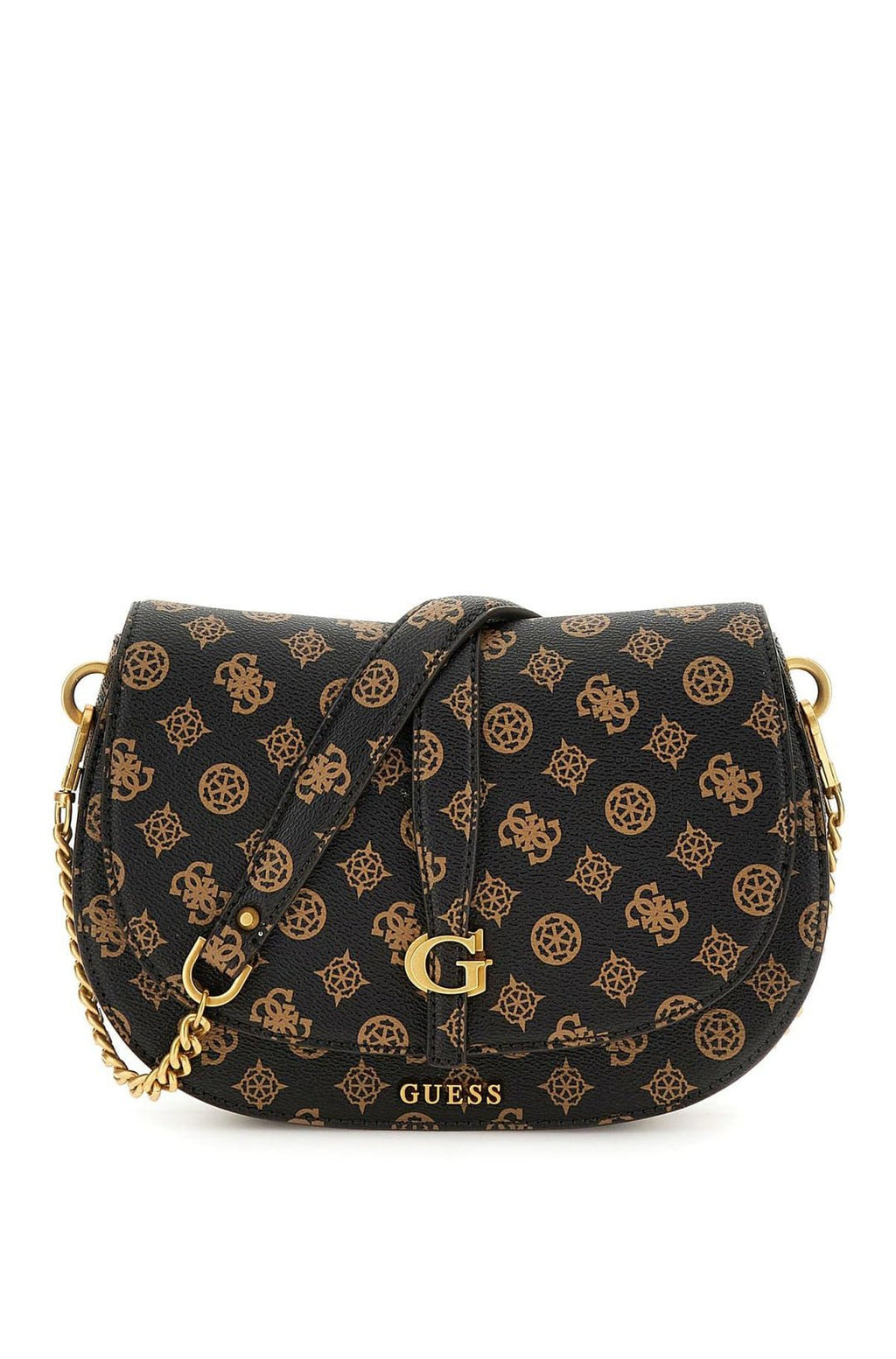 GUESS KUBA TRI-COMPARTMENT FLAP CROSSBODY BAG - Crown Store