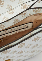 GUESS KUBA TRI-COMPARTMENT FLAP CROSSBODY BAG - Crown Store