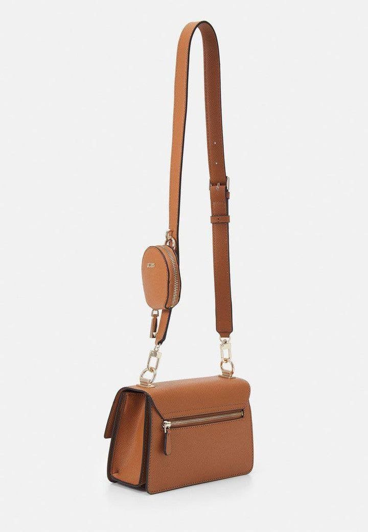 GUESS WOMEN'S ALEXIE CROSSBODY FLAP BAG - Crown Store