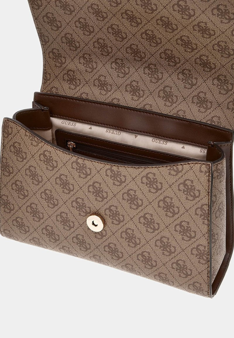 GUESS WOMEN'S NOLANA TOP HANDLE FLAP BAG - Crown Store