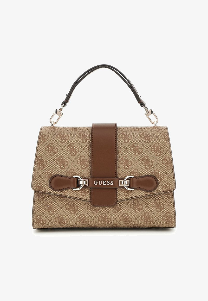 GUESS WOMEN'S NOLANA TOP HANDLE FLAP BAG - Crown Store