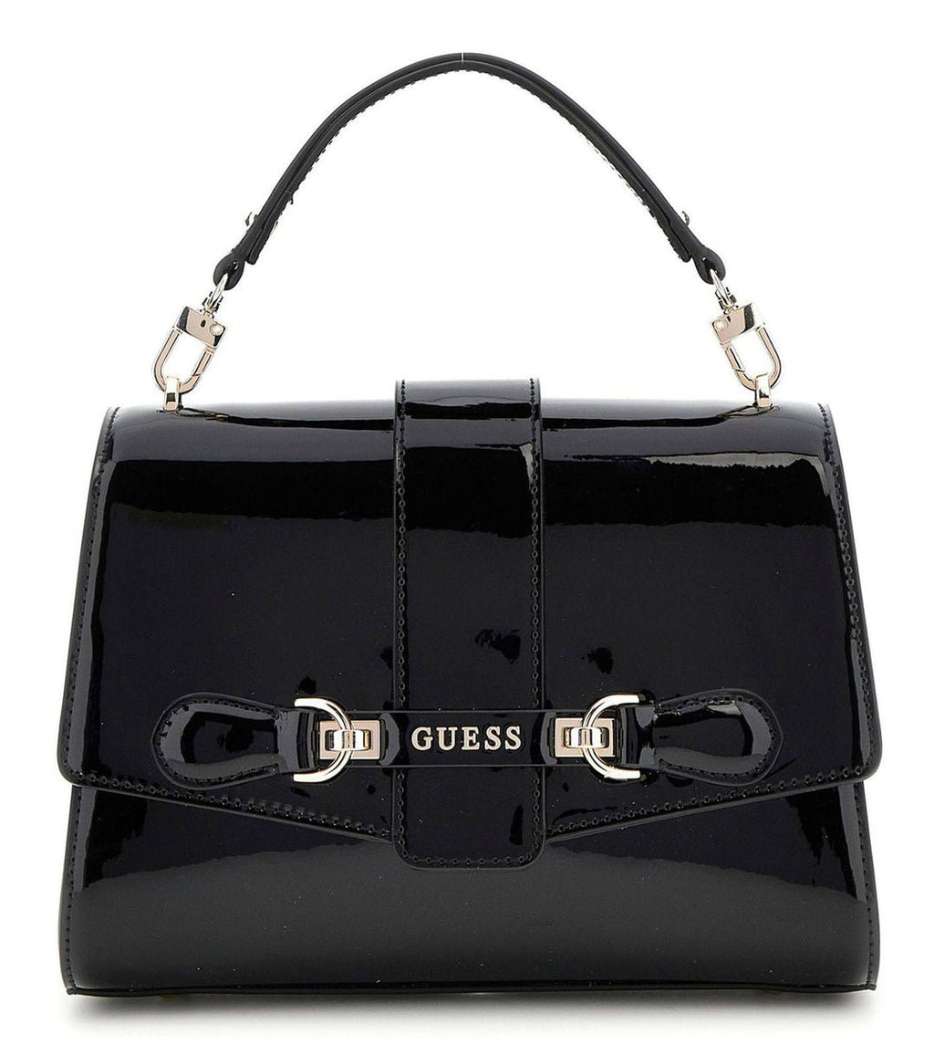 GUESS WOMEN'S NOLANA TOP HANDLE FLAP BAG - Crown Store