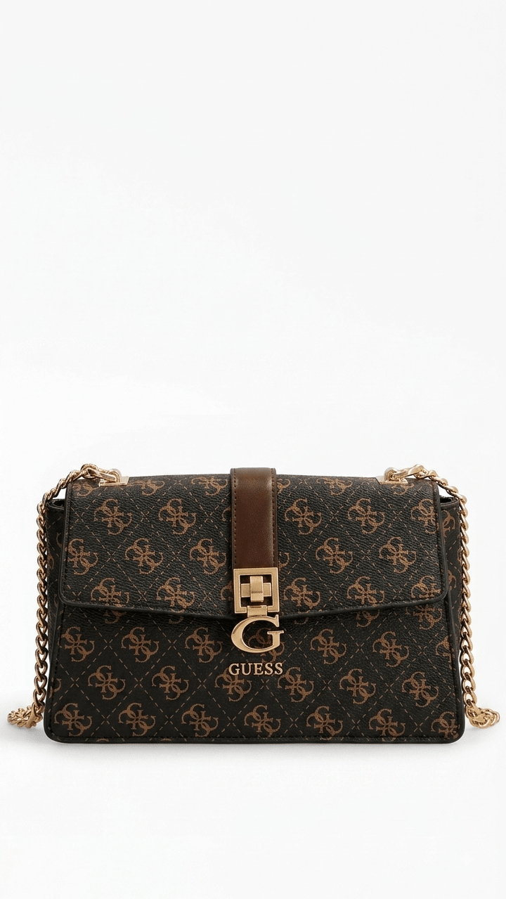 GUESS ZAMIRA MONOGRAM CROSSBODY BAG - Crown Store