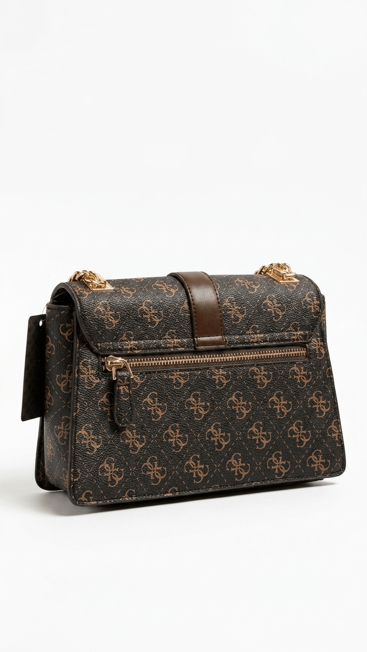 GUESS ZAMIRA MONOGRAM CROSSBODY BAG - Crown Store