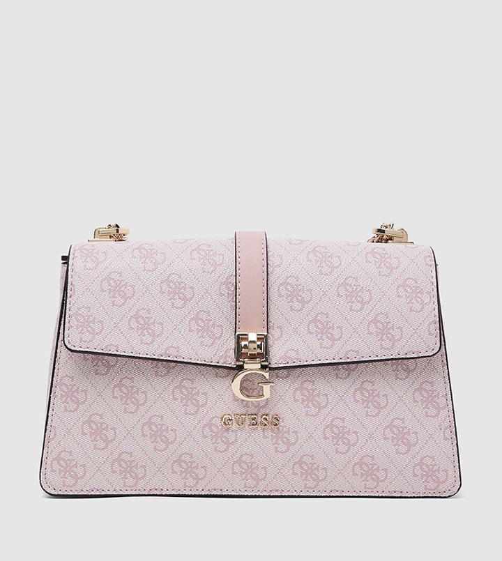 GUESS ZAMIRA MONOGRAM CROSSBODY BAG - Crown Store