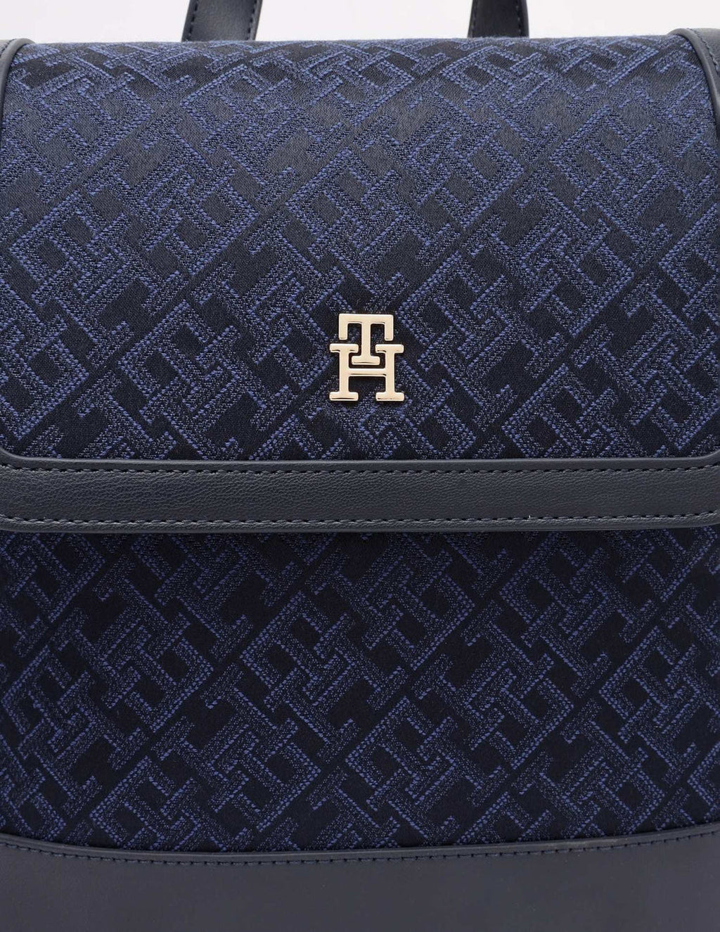 TOMMY HILFIGER TH MONOGRAM FLAP BACKPACK