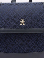TOMMY HILFIGER TH MONOGRAM FLAP BACKPACK