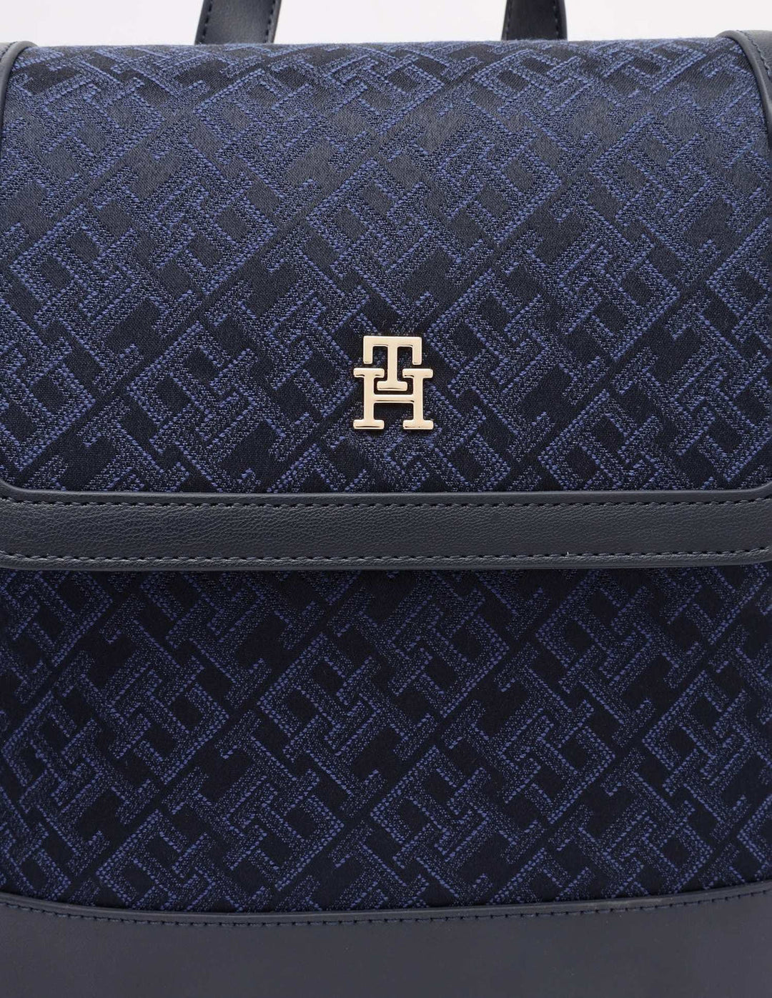 TOMMY HILFIGER TH MONOGRAM FLAP BACKPACK