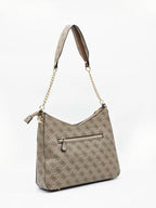 GUESS ZAMIRA LOGO HOPO SHOULDER BAG