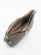 GUESS ZAMIRA LOGO HOPO SHOULDER BAG