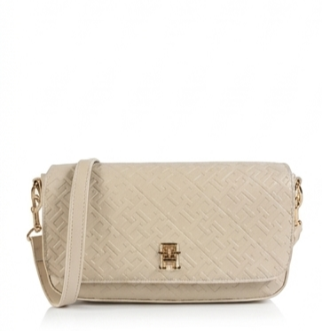 TOMMY HILFIGER ICON EMBOSSED CROSSBODY BAG