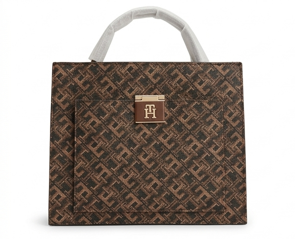 TOMMY HILFIGER TH HER MEDIUM TOTE MONO BAG