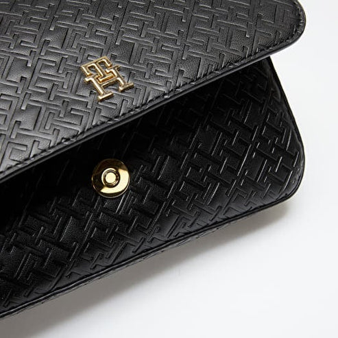 TOMMY HILFIGER ICON EMBOSSED CROSSBODY BAG