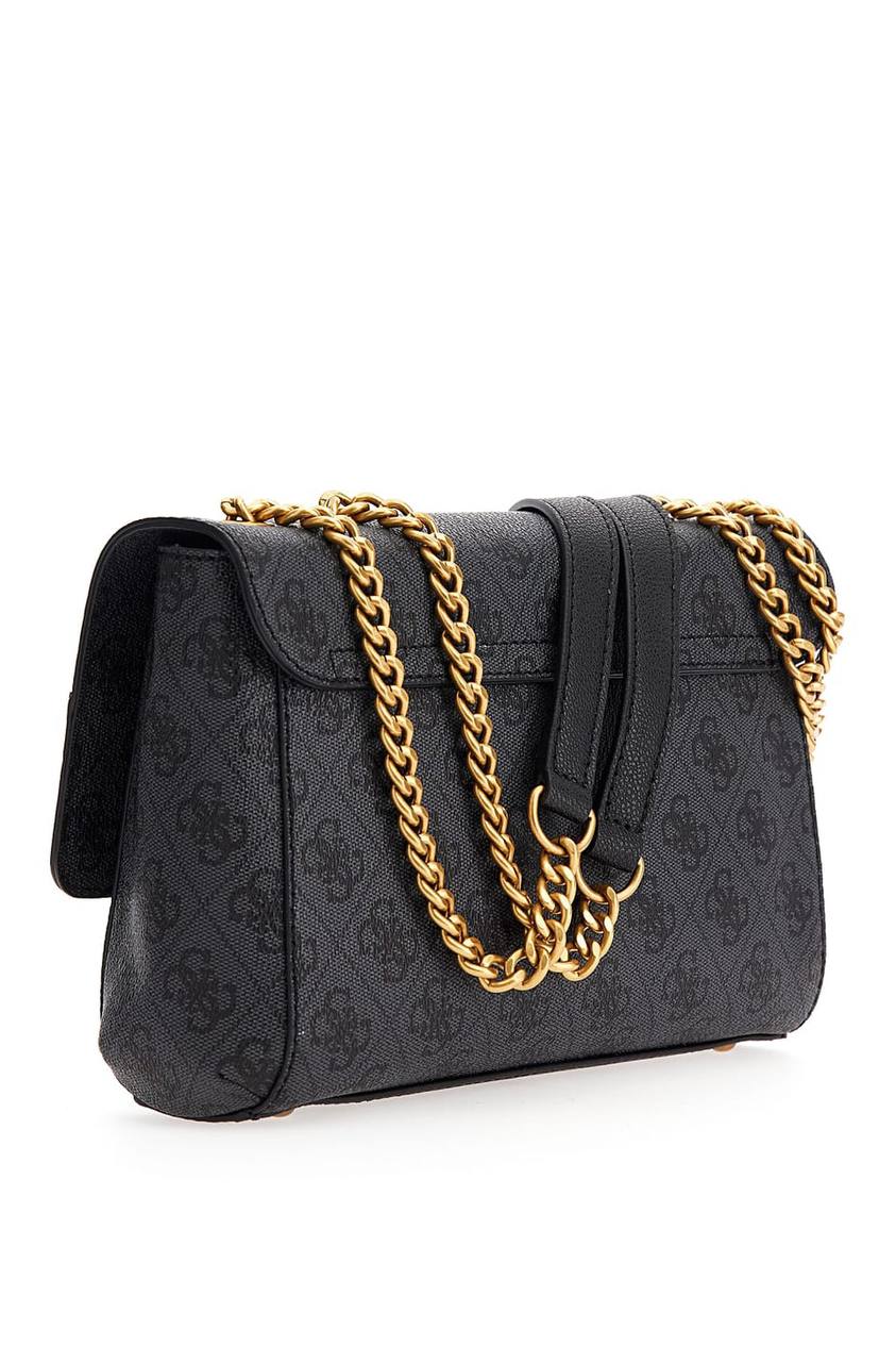 GUESS WOMEN'S NELL LOGO CONVERTIBLE CROSSBODY FLAP BAG