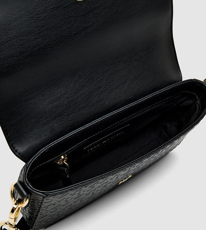 TOMMY HILFIGER ICON EMBOSSED CROSSBODY BAG