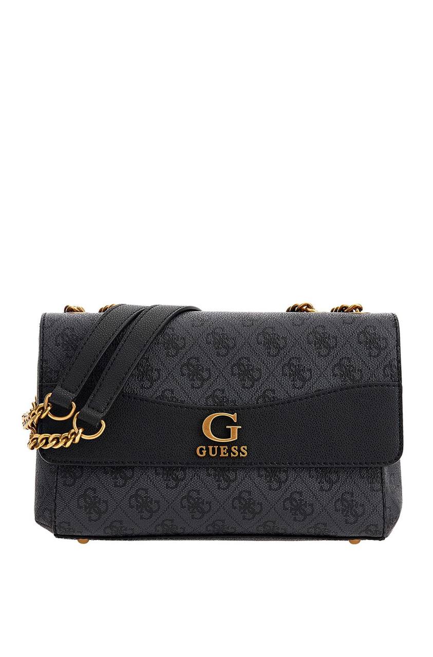 GUESS WOMEN'S NELL LOGO CONVERTIBLE CROSSBODY FLAP BAG