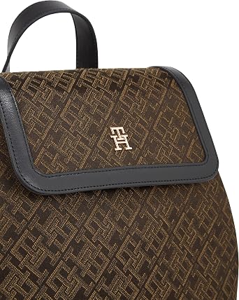 TOMMY HILFIGER TH MONOGRAM FLAP BACKPACK