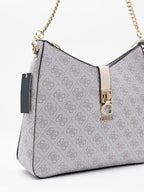 GUESS ZAMIRA LOGO HOPO SHOULDER BAG