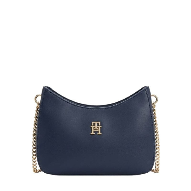 TOMMY HILFIGER CHAIN STRAP HOBO SHOULDER BAG