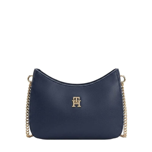 TOMMY HILFIGER CHAIN STRAP HOBO SHOULDER BAG