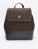TOMMY HILFIGER TH MONOGRAM FLAP BACKPACK