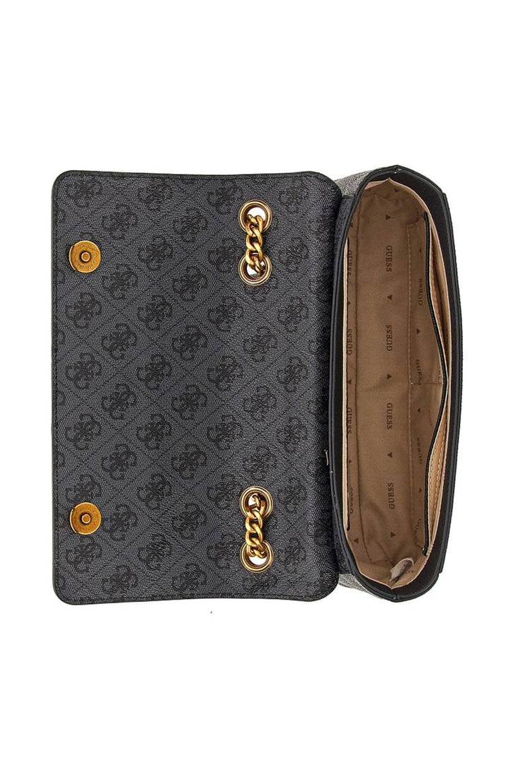 GUESS WOMEN'S NELL LOGO CONVERTIBLE CROSSBODY FLAP BAG