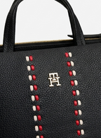 TOMMY HILFIGER TIMELESS ESSENTIAL MEDIUM SATCHEL BAG