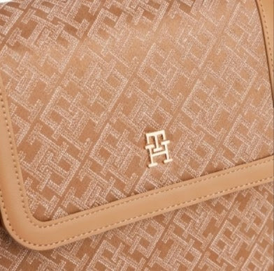 TOMMY HILFIGER TH MONOGRAM FLAP BACKPACK