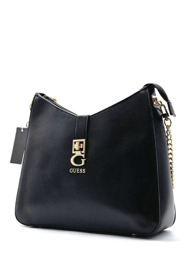GUESS ZAMIRA LOGO HOPO SHOULDER BAG