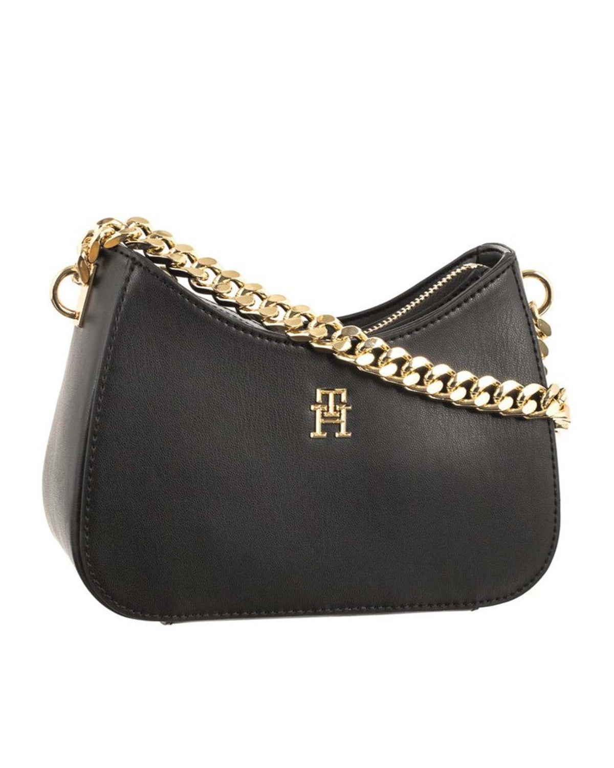 TOMMY HILFIGER CHAIN STRAP HOBO SHOULDER BAG