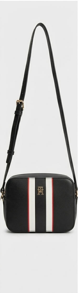 TOMMY HILFIGER SIGNATURE STRIPE CROSSBODY BAG