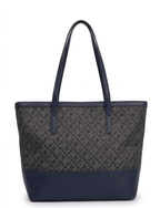 TOMMY HILFIGER CARTERA IM LATAM JACQUAED TOTE BAG - Crown Store