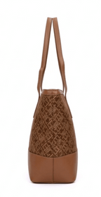 TOMMY HILFIGER CARTERA IM LATAM JACQUAED TOTE BAG - Crown Store