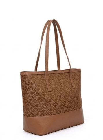 TOMMY HILFIGER CARTERA IM LATAM JACQUAED TOTE BAG - Crown Store