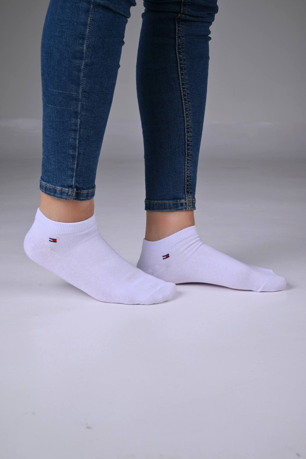 TOMMY HILFIGER COTTON HIDDEN-3-PACK SOCKS - Crown Store