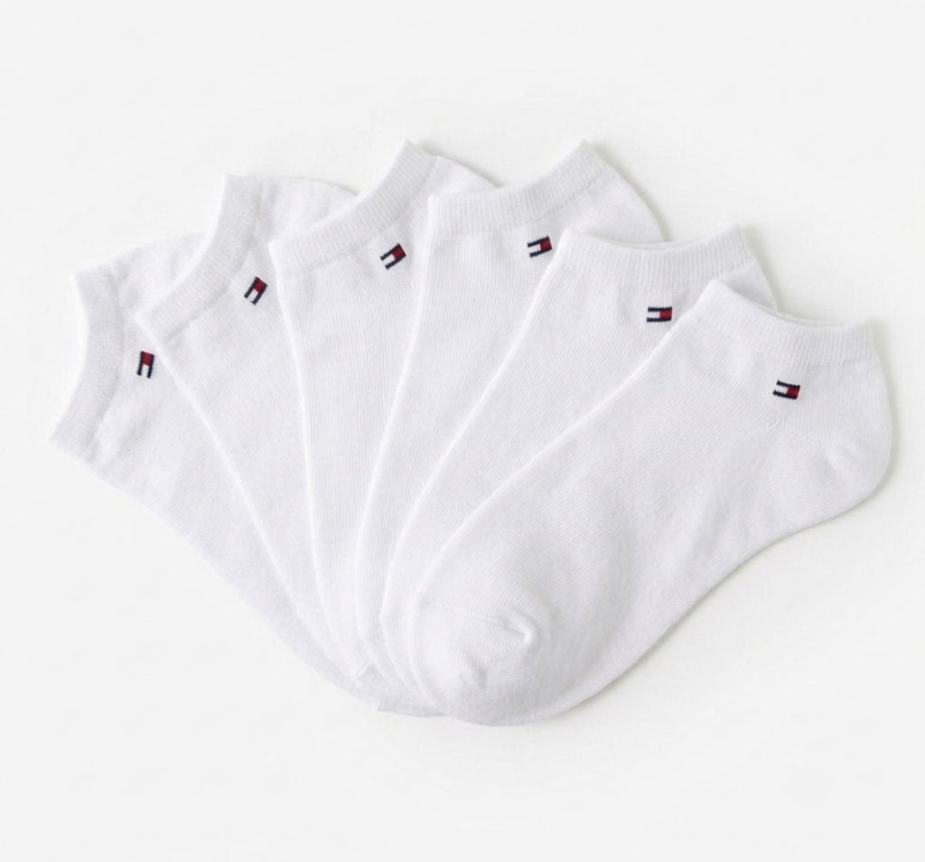 TOMMY HILFIGER COTTON HIDDEN-3-PACK SOCKS - Crown Store