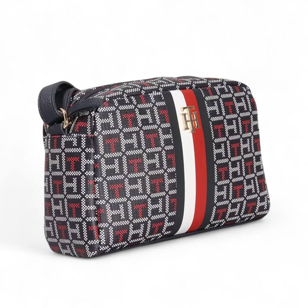 TOMMY HILFIGER ROWAN II MONOGRAM CROSSBODY BAG - Crown Store