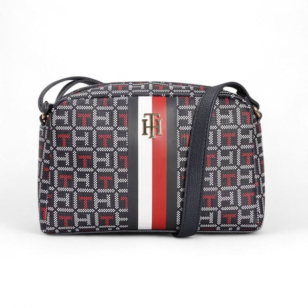 TOMMY HILFIGER ROWAN II MONOGRAM CROSSBODY BAG - Crown Store