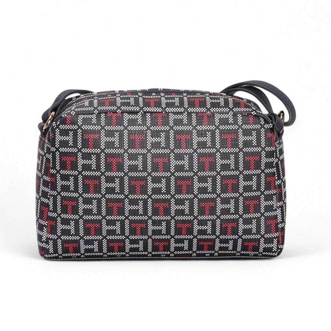 TOMMY HILFIGER ROWAN II MONOGRAM CROSSBODY BAG - Crown Store
