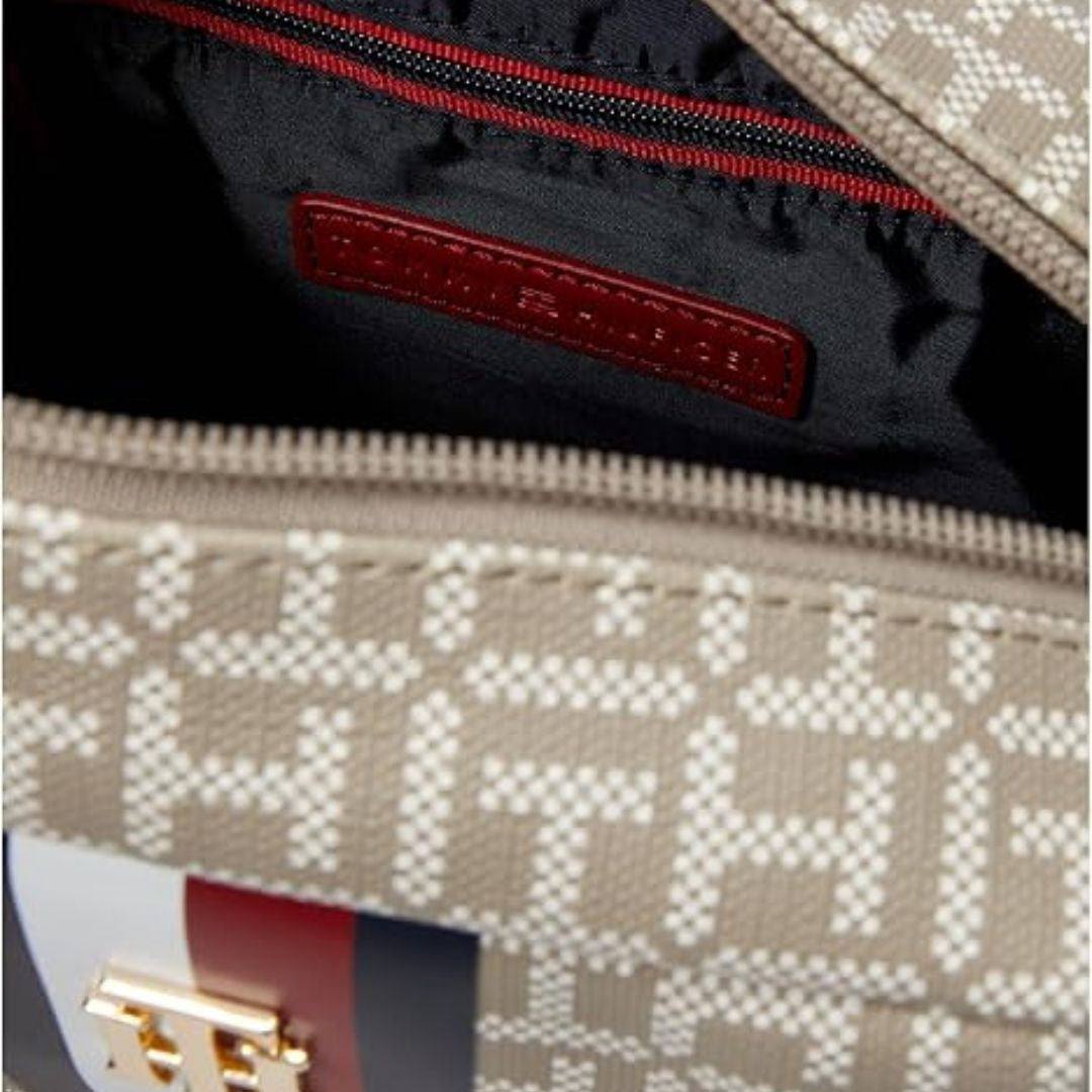 TOMMY HILFIGER ROWAN II MONOGRAM CROSSBODY BAG - Crown Store
