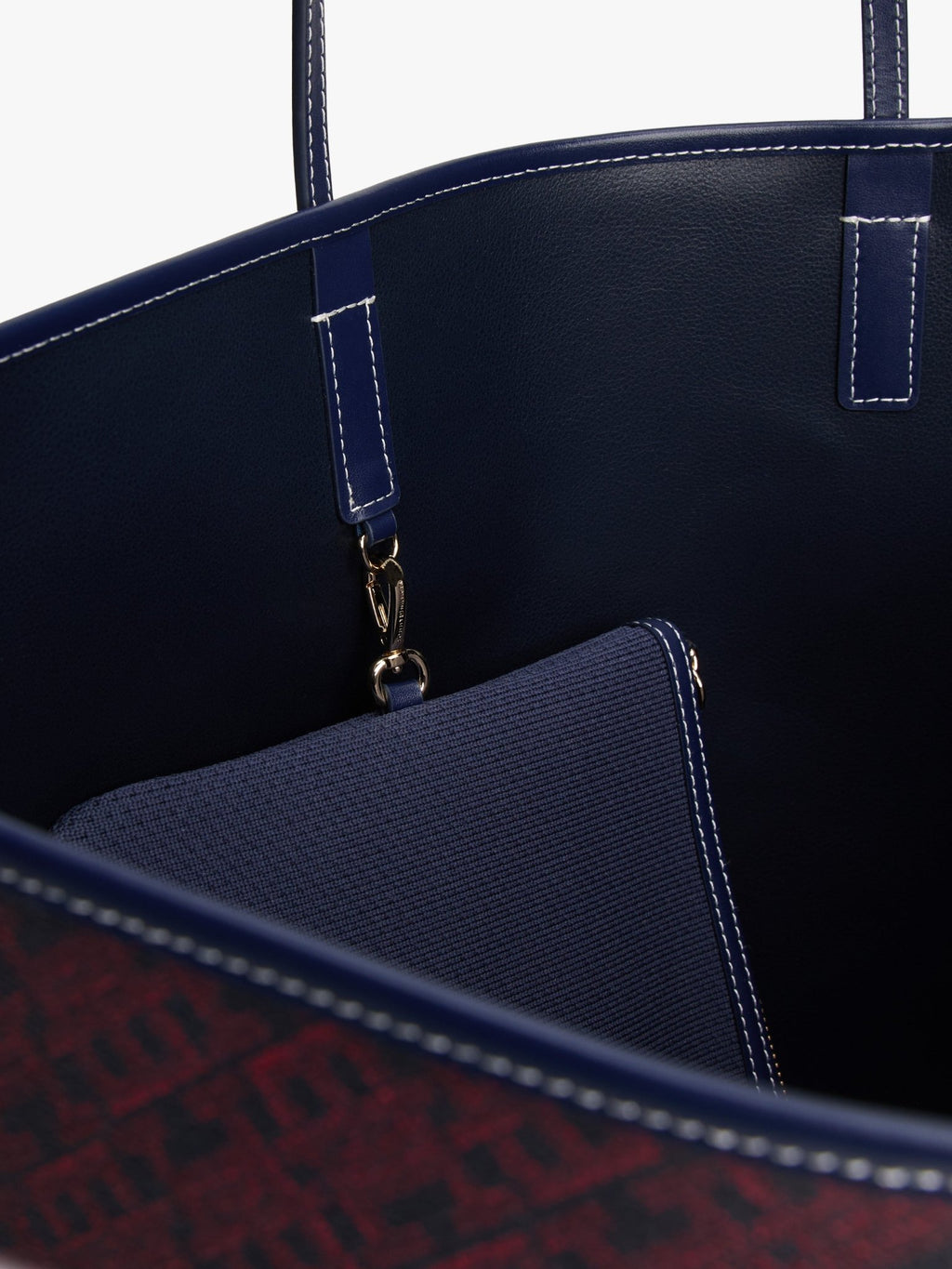 TOMMY HILFIGER TH MONOPLAY TOTE BAG AND POCH - Crown Store